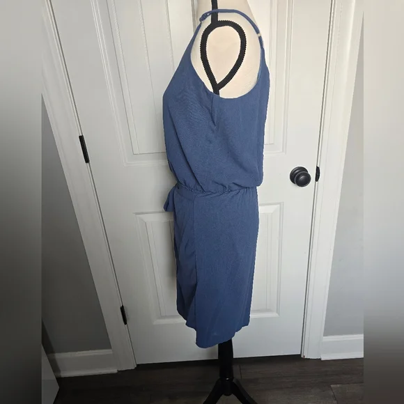 Grace Karin Mini Dress Blue Medium - Picture 3 of 8